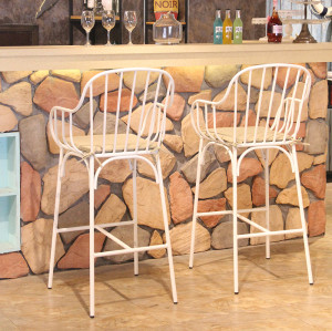 Chaises de barre en métal de haute qualité de tabouret de bar d'Alu de meubles de barre commerciale pour le restaurant d'intérieur