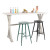 High Quality Metal Furniture Alu Bar Stool For Outdoor Garden And Patio Retro Design
