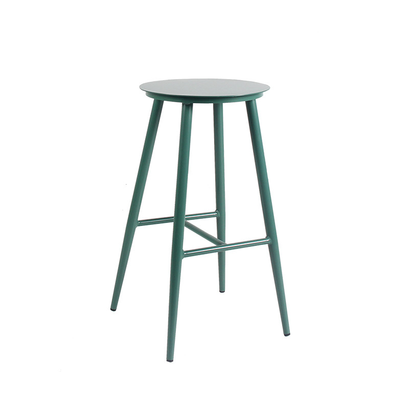 High Quality Metal Furniture Alu Bar Stool For Outdoor Garden And Patio