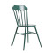 Indoor Metal Dining Chairs Restaurant Furniture Stacking Design Furniture Manufacture