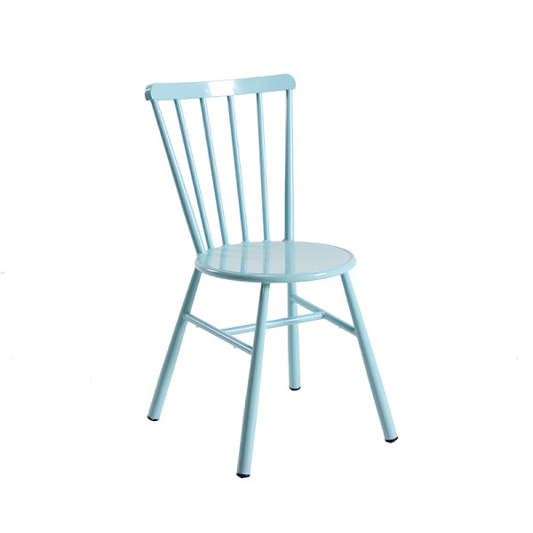Fabricante retro industrial de las sillas del metal de la silla del jardín del ocio al aire libre de la simplicidad