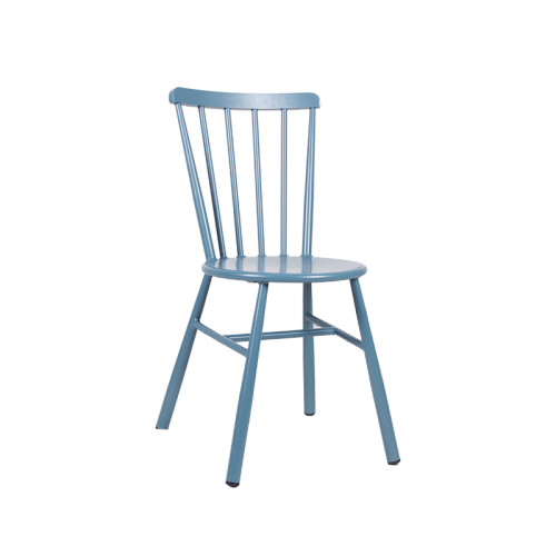 البساطة في الهواء الطلق الترفيه حديقة كرسي الصناعية الرجعية الكراسي المعدنية المصنعة