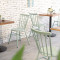 Indoor Restaurant Metal Dining Chair Commercial Dinning Furniture Stacking Chairs