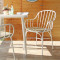 Vintage Armchair Home Dining Room Dining Chair Metal Furniture For Indoor