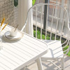 Fauteuil imperméable de loisirs en métal de meubles extérieurs à la maison pour le jardin et le patio