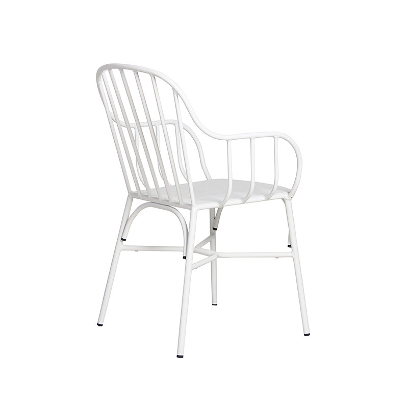 Home Outdoor Furniture Waterproof Metal Leisure Armchair For Garden And