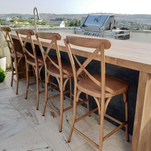Chaise de bar commerciale extérieure de restaurant pour le tabouret de bar moderne de barre et de café-restaurant