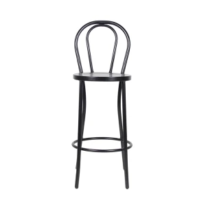 Tabouret de bar de meubles de terrasse de conception classique de chaise de barre de Thonet en aluminium d'intérieur