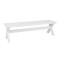 Commercial And Home Civil Furniture Metal Long Bench For Outdoor Restaurant And Garden