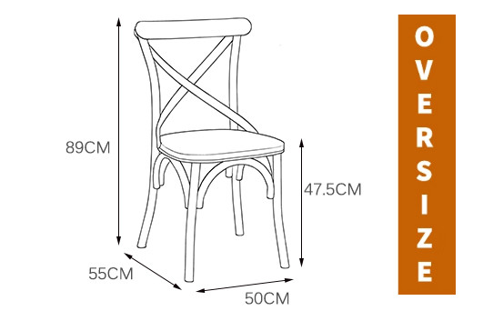 Cross Back Chair