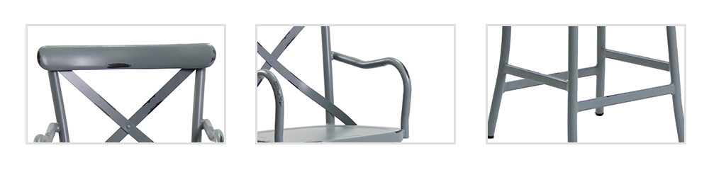 Bar stool with arm