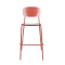 Indoor Metal Bistro Furniture High Bar Chair Stool For Restaurant And Bar Vintage Style