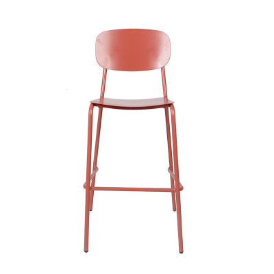 Tabouret d'intérieur de haute chaise de barre de meubles de bistrot en métal pour le style de cru de restaurant et de barre