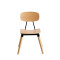 Wooden Dinning Chair Restaurant Furniture Plywood Seat And Backrest Coffee Shop Copine Chair