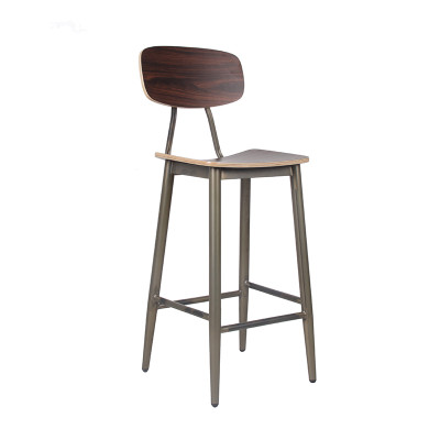 Chaise de barre latérale de meubles à la maison pour le style moderne en bois de chaise haute de cuisine de salle à manger