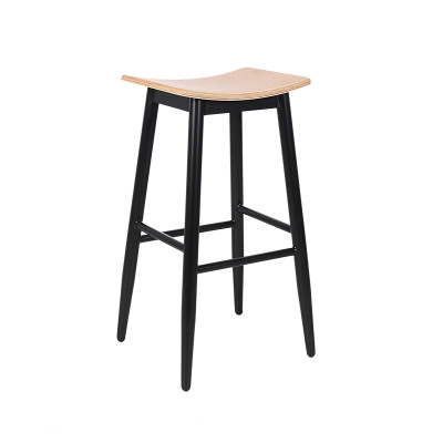 Modern Counter Bar Stool Wooden Restaurant And Bar Side Stool Coffee Table