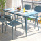 Outdoor Garden Dining Table Size Customized Vintage Table For Patio Scratch-resistant