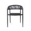 Chaise de corde pour les meubles de jardin de loisirs de conception populaire de jardin extérieur imperméables
