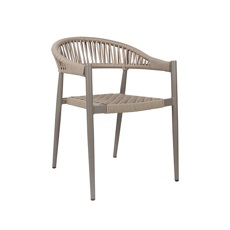 Rope Chair For Outdoor Garden Popular Design Leisure Garden Furniture Waterproof Outdoor