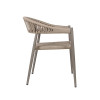 Rope Chair For Outdoor Garden Popular Design Leisure Garden Furniture Waterproof