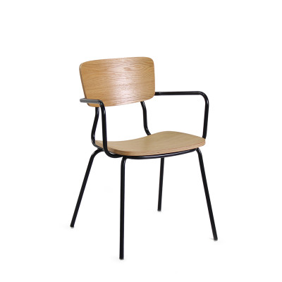 Fabricante de sillas de comedor Sillones de madera para restaurante Muebles comerciales Sillas de madera contrachapada