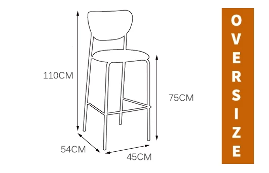 Chaise de bar à manger