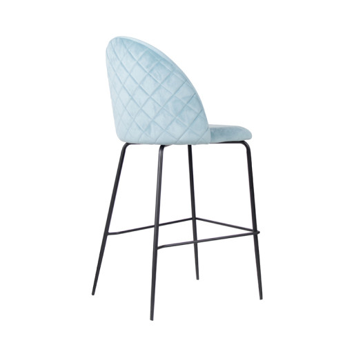 Chaise haute en cuir de meubles de chaise de barre de velours d'intérieur de fabricant de meubles commerciaux
