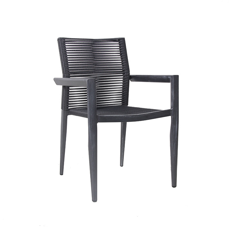 Rattan Rope Chair For Garden Leisure Chair Outdoor Furniture Large Loading Quantity Outdoor