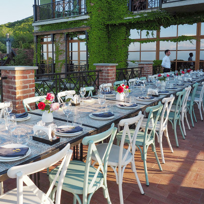 Event Metal Chair For Wedding Indoor And Outdoor  Rental Furniture Cross Back Chair