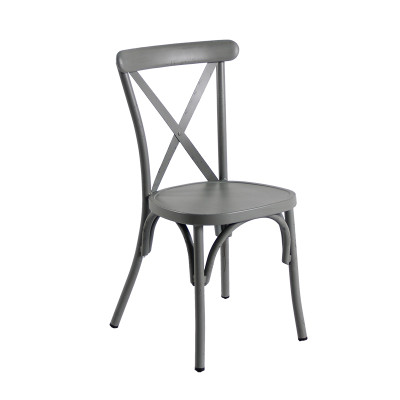 Chaise empilable de meubles de salle à manger de magasin de café de chaise de restaurant d'intérieur commercial