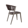 Home Outdoor Furniture Backyard Chair Rattan Dining Chair For Garden And Patio