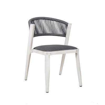 Rota de la silla del patio del ocio que cena la silla para el marco de aluminio de los muebles al aire libre del jardín