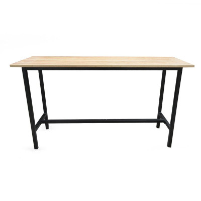 Home Bar Table haute Table en bois Meta Frame Table d'appoint Meubles de maison