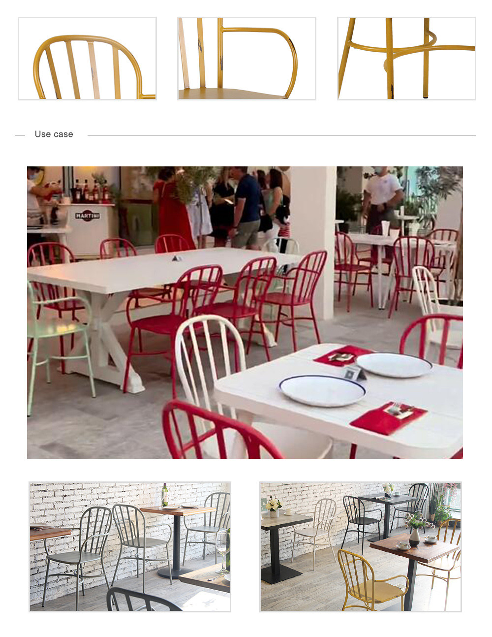 restaurant furniture set