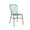 Garden Lounge Chair Retro Style Metal Furniture Patio Dinning Chair For Outdoor