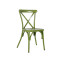 Party Furniture Metal Banquet Chair Cross Back Big Size Event Dining Chair