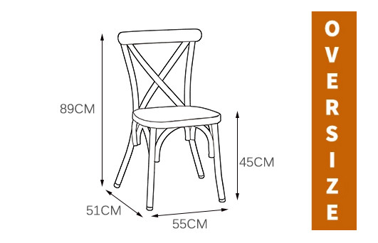 Cross Back Chair