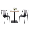 Outdoor Coffee Chair Wholesale Coffee Shop Furniture Metal Dining Chairs For Restaurant