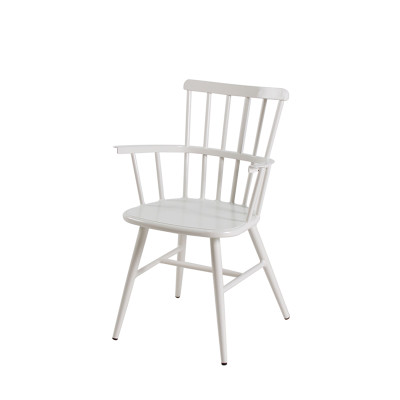 Indoor Commercial Dinning Armchair For Restaurant Dinning Room Metal Coffee Shop Chair