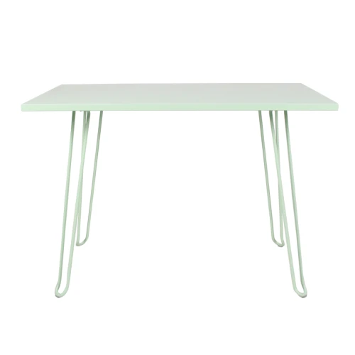 Outdoor Terrace Metal Table Garden Furniture Long Dining Table Waterproof