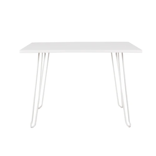 Outdoor Terrace Metal Table Garden Furniture Long Dining Table Waterproof