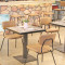 Modern Commercial Furniture Set Indoor Restaurant Chair And Table Luxury Dining Furniture