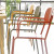 Metal Table And Chair For Outdoor Restaurant And Coffee Shop Commercial Outdoor Furniture Sets