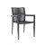 Restaurant Long Dinning Table Waterproof Outdoor Furniture High Quality Metal Table With 6-8 Chairs