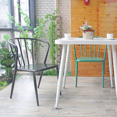 Metal Wire Chair Garden Furntiure Outdoor Use Modern Design Light Alu Dining Armchair