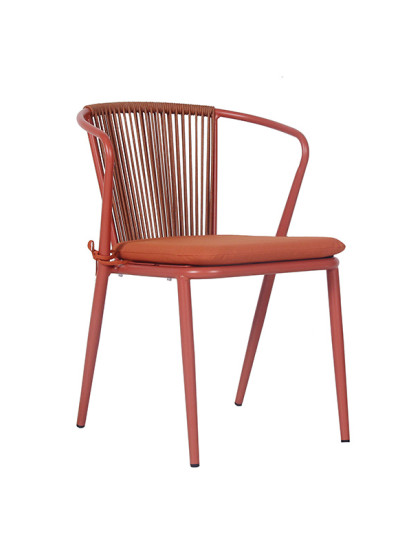 Commercial Outdoor Rope Dinning Chair Restaurant Furniture For Outside