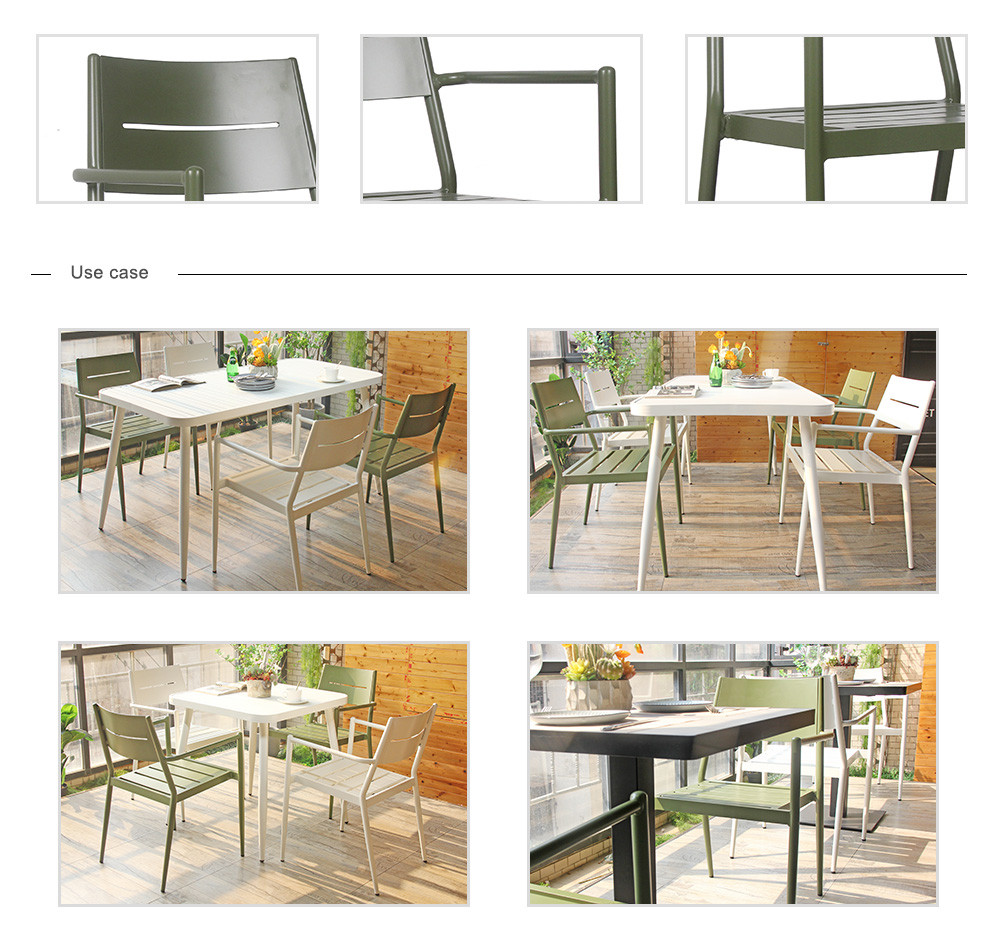 Metal furniture set