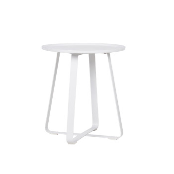 Metal Side Table For Outdoor Use Garden Furniture Aluminum Coffee Table