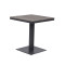 Outdoor Restaurant PS Board Table Top Dinning Furniture Terrace Coffee Square Table Cafe Furniture