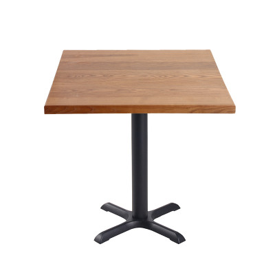 Solid Ash Wood Log Table Top Coffee Shop Sqaure Table Top Commercial Use High Temperature Resistance